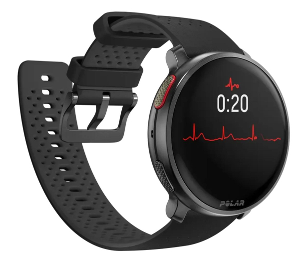 POLAR VANTAGE V3 Czarno-Czarny S-L - 1188415 - zdjęcie 3